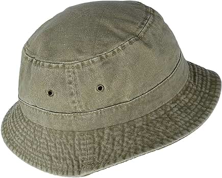 Ascentix Cotton Packable Bucket Hat, 3XL, Khaki at Amazon